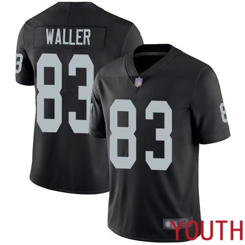 Oakland Raiders Limited Black Youth Darren Waller Home Jersey NFL Football #83 Vapor Untouchable Jersey